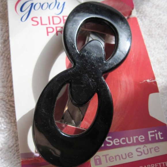 Goody Anissa Plastic Stay Put Slideproof Secure Fit Hold Ring Bow Hair Barrette - Picture 8 of 16